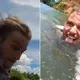 Influencer under fire for jumping into croc-infested Queensland river