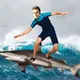 Sons Of The Forest Players Ride Sharks Since There Are No Boats