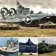 15 of the world’s largest and strangest military vehicles are seen in a video