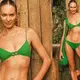 Candice Swanepoel flaunts her VERY toned tummy in a ʙικιɴι from her brand Tropic Of C… after celebrating one year in business