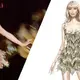 Taylor Swift steps out in crystals, fringe on her ‘Eras’ tour. See the sketches Roberto Cavalli dreamed up for her epic looks.