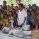 Thailand witnessed the appearance of strange creatures between buffalo and aliens, causing local people to panic and set up temples (VIDEO)