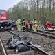 Train hits car at crossing in Germany, 3 killed