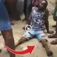 After a sleep, the man suddenly discovered that his legs had turned into cow legs and had a tail behind (VIDEO)