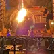 Dragon bursts into flames during popular Disneyland show