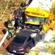 Teen driver, 3 others seriously injured in head-on crash with school bus in New York