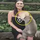 A girl was taking pictures in a park in Thailand when a monkey rushed oᴜt and рᴜɩɩed her skirt up to reveal sensitive items. (HOT VIDEO)