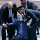 Biden falls at US Air Force Academy graduation ceremony