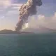 Indonesia's Anak Krakatau volcano spews ash, lava in new eruption