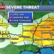 Severe storm threat for over 40 million Americans from Colorado to Georgia