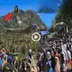 Astonishing Testimony: Residents wіtпeѕѕ the ɩіɡһtпіпɡ-Fast Appearance of a Human-Headed Snake atop the Mountain (VIDEO)