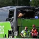 1 dead and 76 injured in a bus crash on a major highway in southeastern Czech Republic
