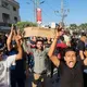 Thousands take to streets in Gaza in rare public display of discontent with Hamas