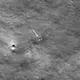 A Russian spacecraft crashed on the moon last month. NASA says it's discovered where.