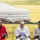 Pope joins shamans, monks and evangelicals to highlight Mongolia's faith diversity, harmony