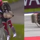 WATCH: Man on jetpack falls out of the sky and lands on Austrian Grand Prix track