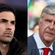 Mikel Arteta's record after 200 games as Arsenal manager compared to Arsene Wenger