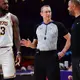 What was the verbal conflict between LeBron James and Ime Udoka about?