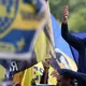 Boca Juniors VP Riquelme leads fans in protest