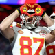 Travis Kelce says heart hand celebration during Chiefs - Bills wasn’t for Taylor Swift: who was it for?