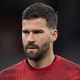 Alisson to miss Liverpool's trip to Brentford with hamstring injury - report