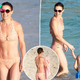 Pippa Middleton splashes around in peach bikini during St. Barts vacation