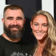 Jason Kelce and Wife Kylie Kelce Hang Out at Bar While Visiting the Jersey Shore