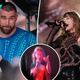 Taylor Swift cheekily points to Travis Kelce mid-song at Sydney Eras Tour show: ‘That’s my man’
