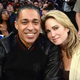 Amy Robach and T.J. Holmes Cuddle Courtside at New York Knicks vs. Boston Celtics Game