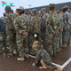 The stray dog known as KEY traveled over 50 kilometers to reach a military facility, with hopes of finding a home and fulfilling a role as a military canine. Dressed in a soldier’s attire, KEY’s appearance has touched hearts worldwide, resonating deeply with people across the globe