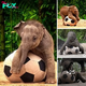 Tiny Dynamo: Displaying the Remarkable Soccer ѕkіɩɩѕ of an Adorable Baby Elephant.sena