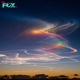The Rare and the Beautiful! “fire rainbows” also known as iridescent clouds appeared unexpectedly in the US sky