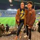 son.Georgina Rodriguez, partner of Cristiano Ronaldo, shares an intimate meeting with their son at Al-Nassr Stadium, driving fans crazy.