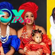 4t.Nollywood twin actresses Chidinma and Chidiebere Aneke share charming images with their twin babies, Reign & Rema.