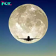 Lunartic Snaps Awesome Photo of Airplane Crossing the Moon, In the vast expanse of the night sky, where celestial objects captivate our imagination