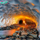 A Gorgeous Ice Cave in Kamchatka