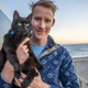 Man Leaves Everything To Travel With The Cat Who Got Him Through Hard Times
