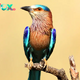 QL Discover the Splendor of the Indian Roller’s fɩіɡһt and Vibrant Colors in the Sky