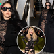 Lourdes Leon channels mom Madonna in see-through lace catsuit at Saint Laurent show