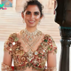 Isha Ambani wears blouse made from jadau jewels