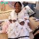 “Joyful Amazement: 52-Year-Old Mother Delighted by the Arrival of Triplets After 17 Years of Adoption, Creating a Beautiful Family Moment.”