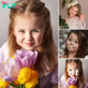 Blossoming Creativity: Babies Crafting Floral Fantasies