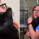 Delivery Driver Brings Cat To Safety After Seeing Her Get Thrown Out Of A Car