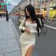 “Mesmerizing in White: Vanessa Reinhardt, the Epitome of German Beauty” -zedd