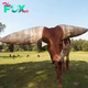 Unveiling the Horned Giants: Explore the Astonishing Size and Length of the World’s Largest Cattle Breed’s Massive Horns