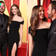 Justin Theroux and Nicole Brydon Bloom make their red carpet debut at 2024 Vanity Fair Oscar Party