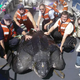 American scientists stood in awe as they stumbled upon the world’s largest turtle, a colossal creature weighing over 1300 pounds and stretching 6.8 feet in length, ensnared in a fisherman’s net. Their compassionate choice to release it back into the ocean resonated deeply, touching the hearts of millions. ‎