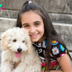 /1.As the 7-year-old girl was reunited with her long-lost dog after 8 months, tears of pure joy cascaded down her cheeks, igniting a surge of heartfelt emotion throughout the online community.