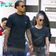 rr Romantic Stroll: Witness the sweet love as Van Dijk and his wife stroll hand in hand while shopping on the bustling streets of New York.
