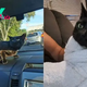 A Stray Cat Gets In The Car And Surprises The Whole Family